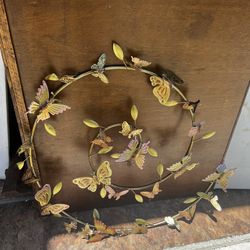 Metallic wall art