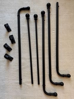 Restoration Hardware Swivel Drapery Rods