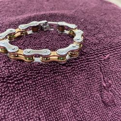 Bracelet Custom Made Link Biker Style