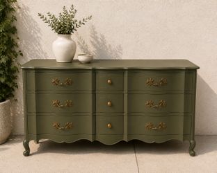 Willow Crest Olive Dresser