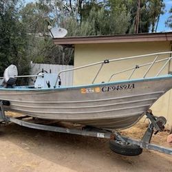 16ft Center Console Fishing Boat