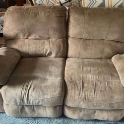 Ashley Furniture Recliner Chair And Couch 