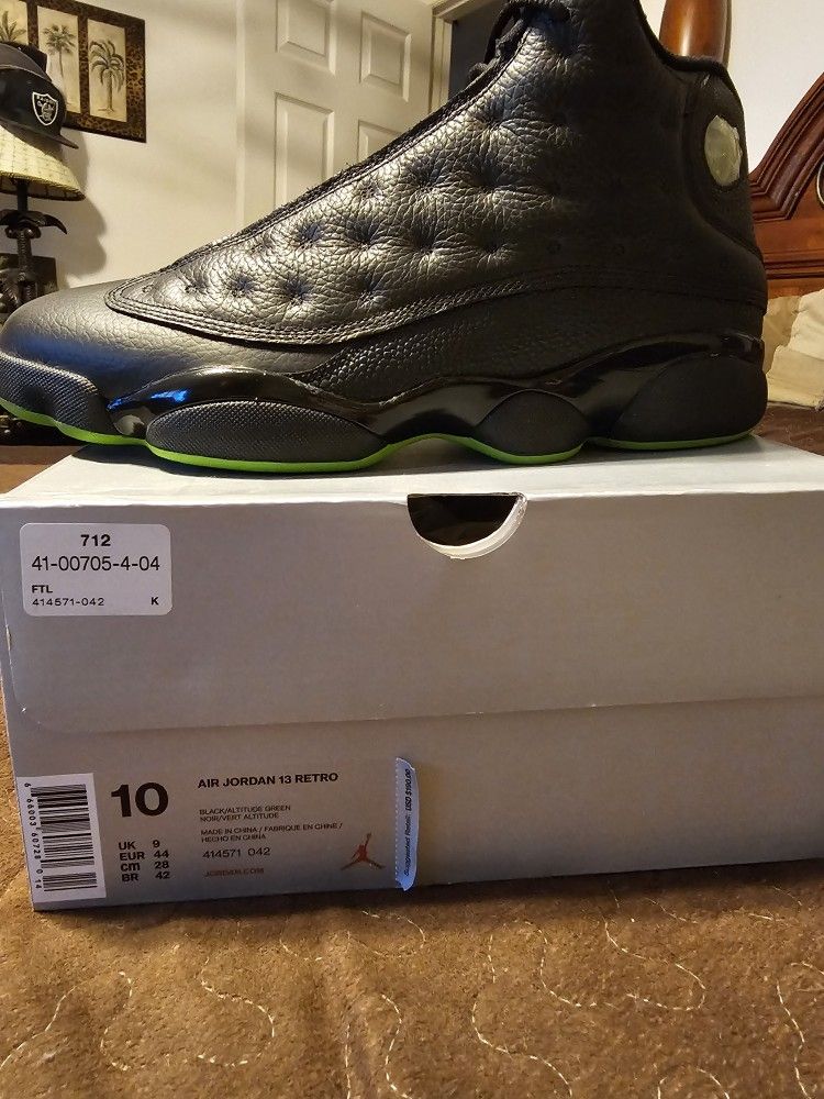 JORDAN 13 ALTITUDE GREEN 2017 SZ 10