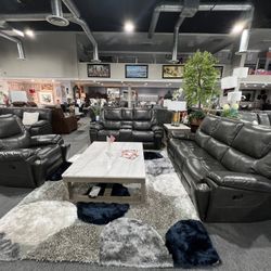 3 Pc Sofa, Loveseat And Chair🎉🎉🎉