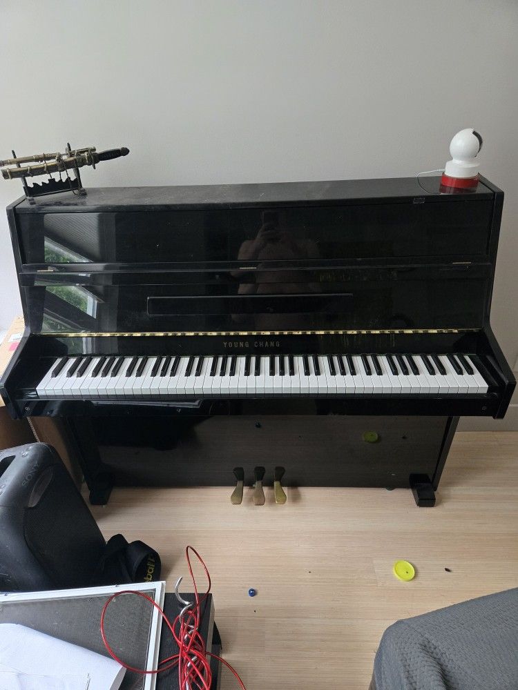 Black Gloss Slim Young Chang Piano