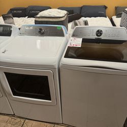 GE PROFILE SMART WASHER AND DRYER SET