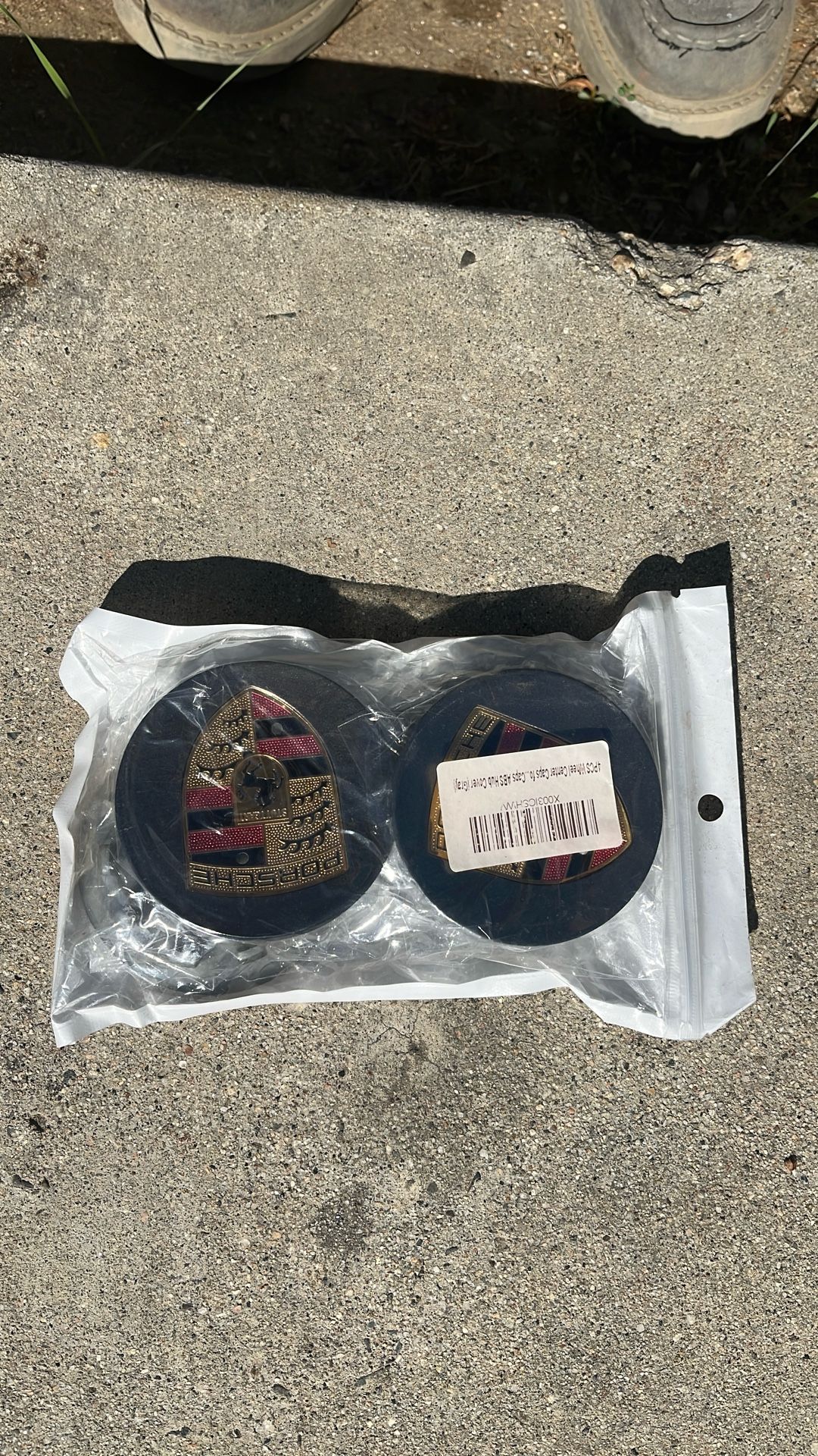 PORSCHE OEM CENTER CAPS