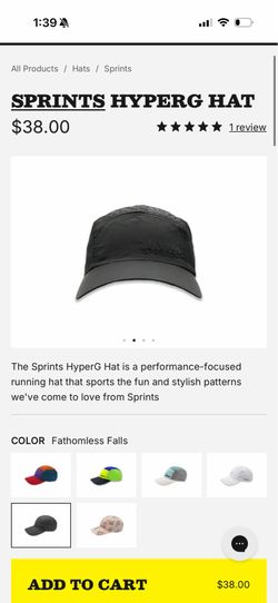 Sprints running hat