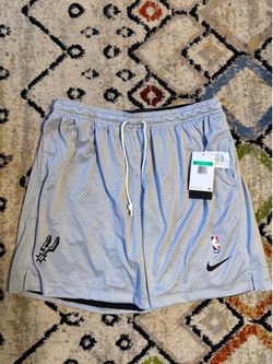 Brand New With Tags Men’s San Antonio Spurs Official Player Issued Reversible Basketball 🏀 Shorts Size XL