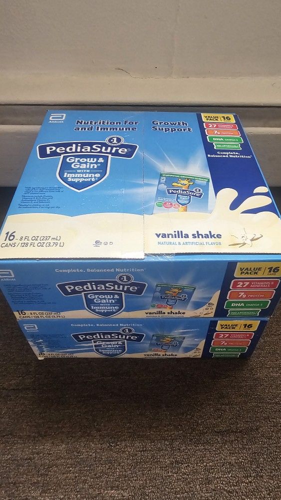 Pediasure Grow and Gain 16 Cans