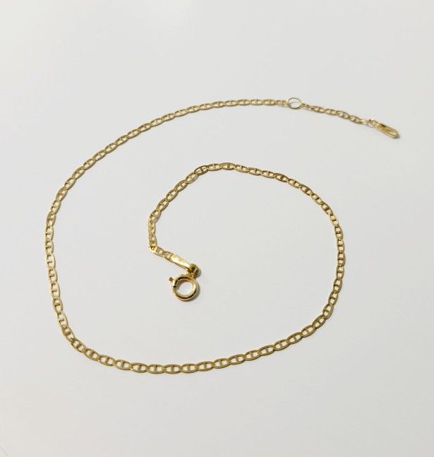 Real Gold Ankle Bracelet