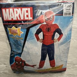 Spider Man Kids Costume - Size small