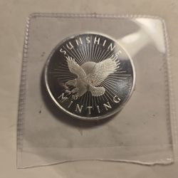 1 Ounce .999 Silver 1 Ounce Round