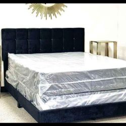 NEW TWIN FULL QUEEN KING SIZE BED WITH MATTRESS AND FREE DELIVERY 