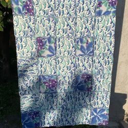 Handmade Rag Lap Quilt