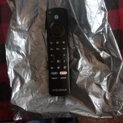 Used Fire Insignia TV Remote. Works Like It's Brand New