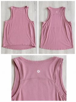 Lululemon performance tank Dusty Rose Size 6