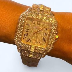 Designer Rose Gold Diamond Watch