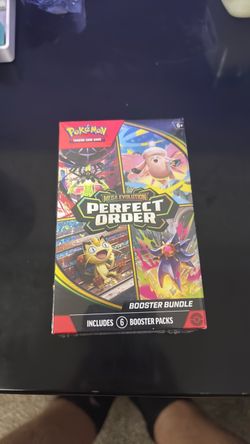 Pokémon TCG Mega Evolution Perfect Order Booster Bundle