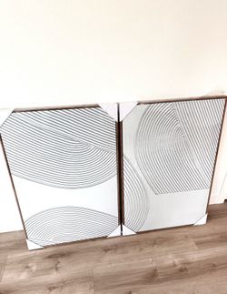 Framed Art Canvas Set