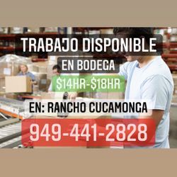 Trabajo Disponible 