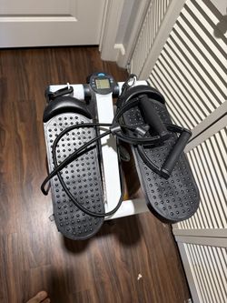Mini Stepper Exercise Machine with Resistance Bands – Like New