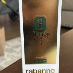 Paco Rabanne One Million Golden Oud Parfum Intense (New) 3.4 oz (100ml)