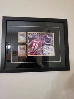 Lebron James and Carmelo Anthony Signed Memorabilia