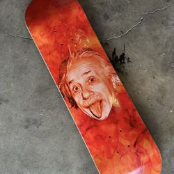 Einstein Skate Deck