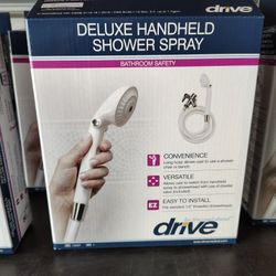 Handheld Shower Spray Deluxe with Diverter Valve 