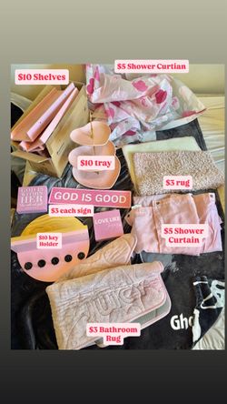 Pink Home & Bathroom