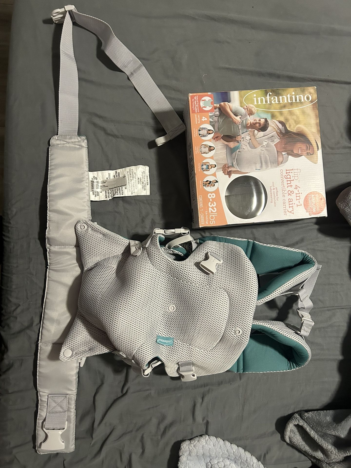 Baby Flip 4 In 1 Light And Airy Carrier 