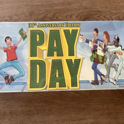 Hasbro PAYDAY Board Game 30th Anniversary Edition Sealed
