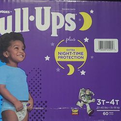 Boys Pull Ups Size 3/4T