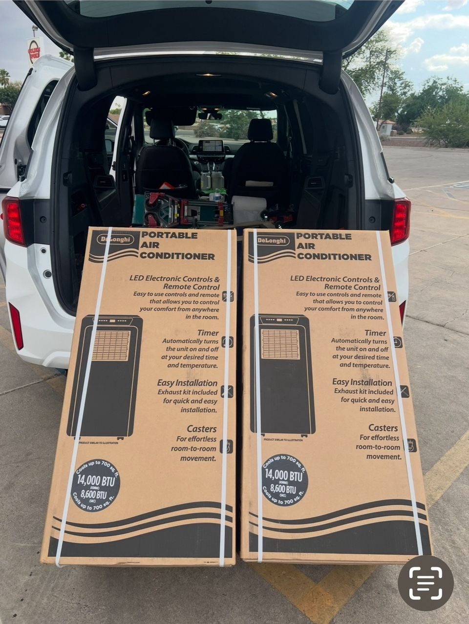 Portable Ac Unit 14k BTU Cools 700 Sq Ft Free Delivery.
