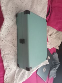 Used-Like New Crosley Turquoise Record Player