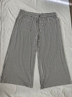 Women's 5X Wide Leg Drawstring Pants – NEW With Pockets