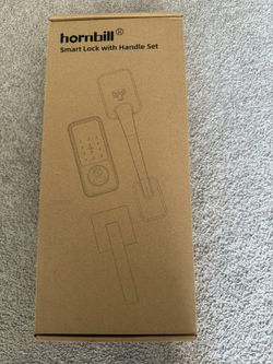 Hornbill Smart Lock with Front Door Handle 