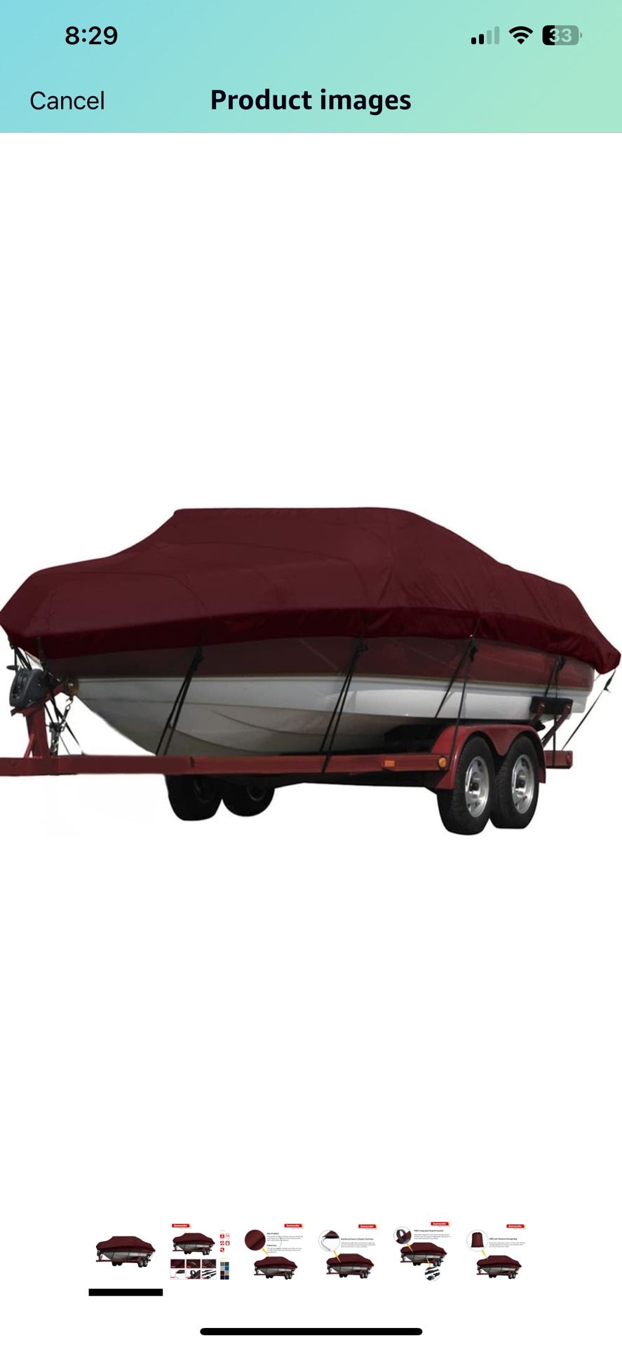 Seamander Trailerable Boat Cover