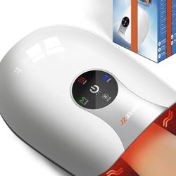 New in box Hand Massager with Heat and Compression : Heated Full Hand Massager f