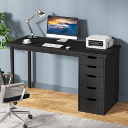 Tribesigns Computer Desk with 5 Drawers - Brand New in Box