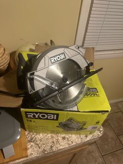 Brand new Ryobi circuit saw