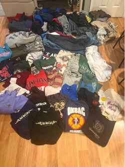 Super huge lot of good quality and condition clothes Y2K era some single stitch cool stuff