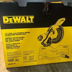 DEWALT 12” Double-Bevel Compound Miter Saw