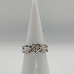 Kay Jeweler Diamond Heart Ring 