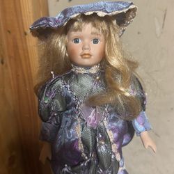 Vintage Porcelain Doll
