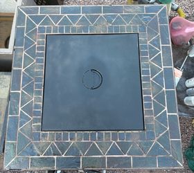 Beautiful fire table for sale