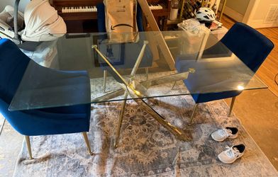 Glass table