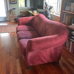 Free Red Couch/sofa