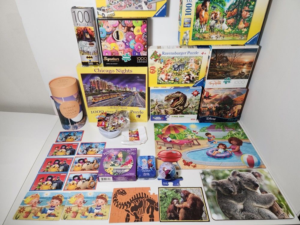 Puzzles Lot

